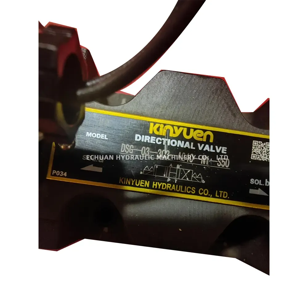 Kinyuen DSG-03-3C3-A240-N1-S50 Solenoid Operated Directional Valve (Hydraulic)