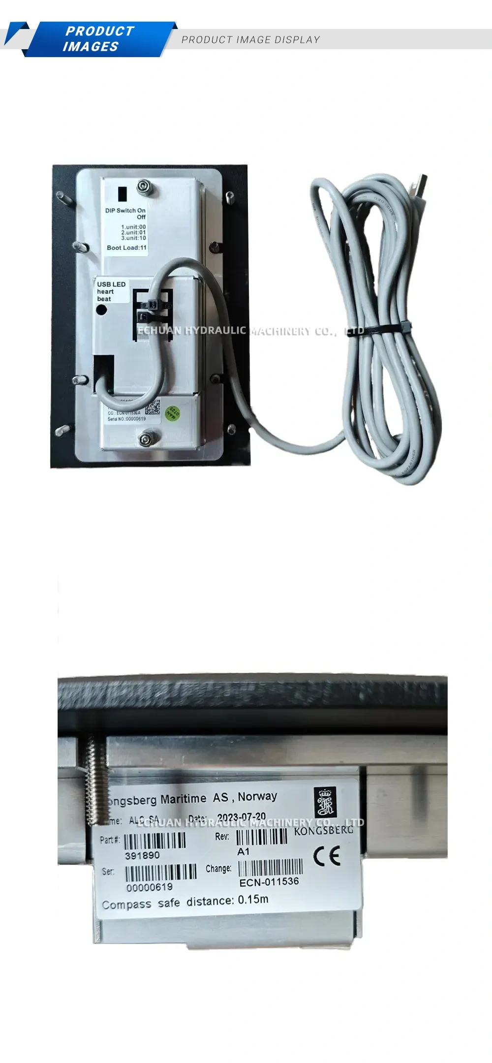 Kongsberg ALC SA (P/N: 391890, Rev: A1) Alarm Control Panel Module Description