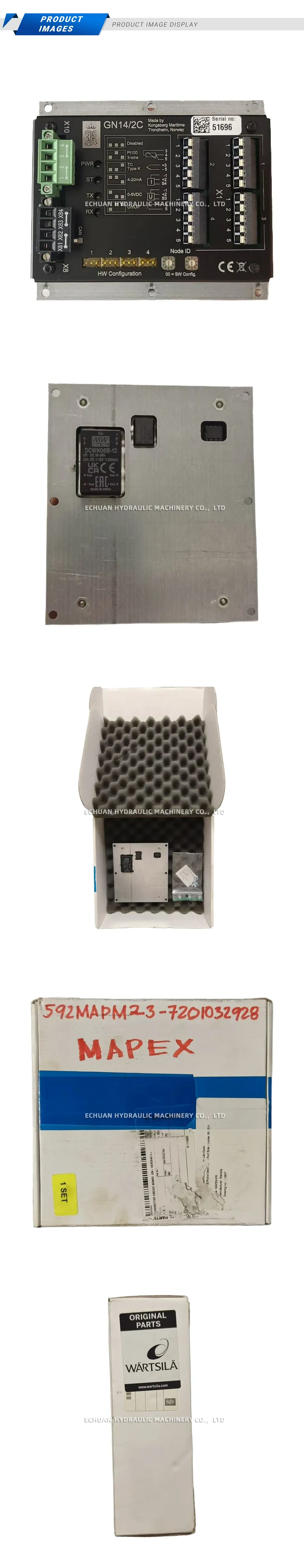 Kongsberg GN14/2C Marine Automation CAN Bus I/O Input Module Description