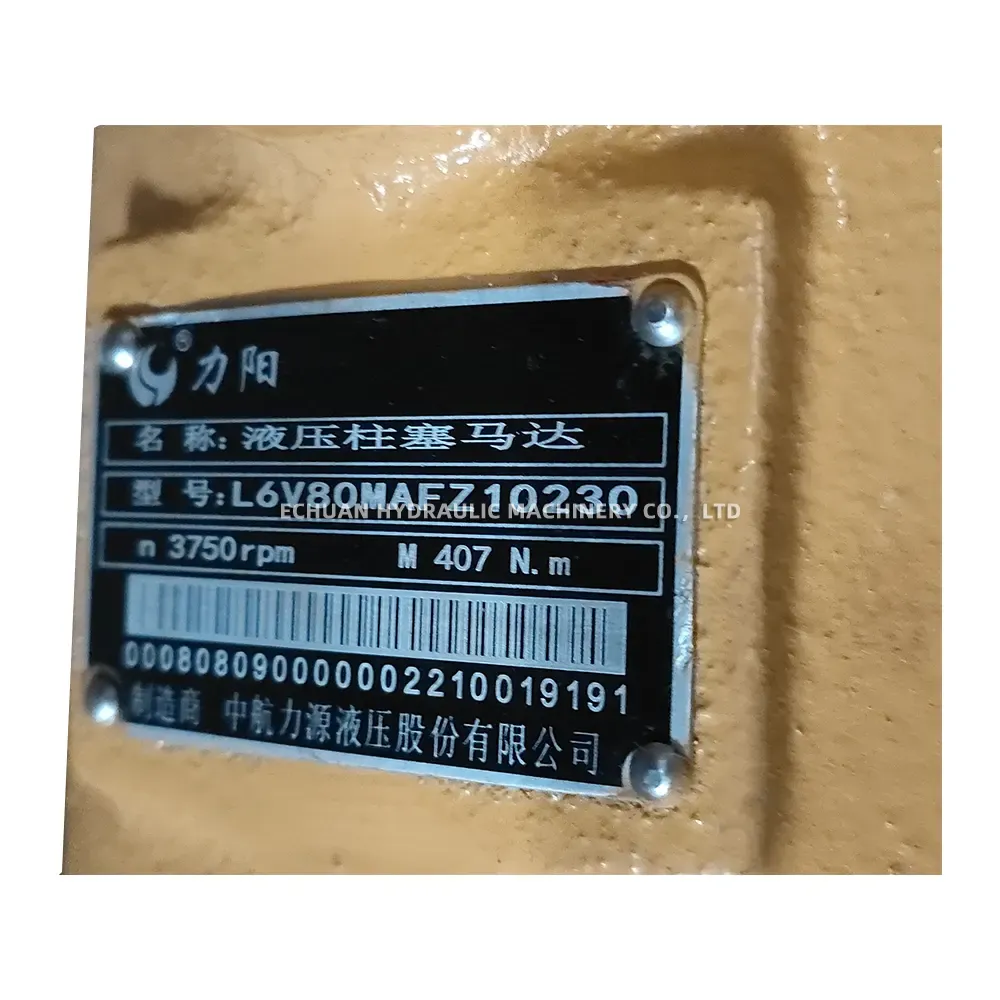 Liyang L6V80MAFZ10230 Hydraulic Axial Piston Motor