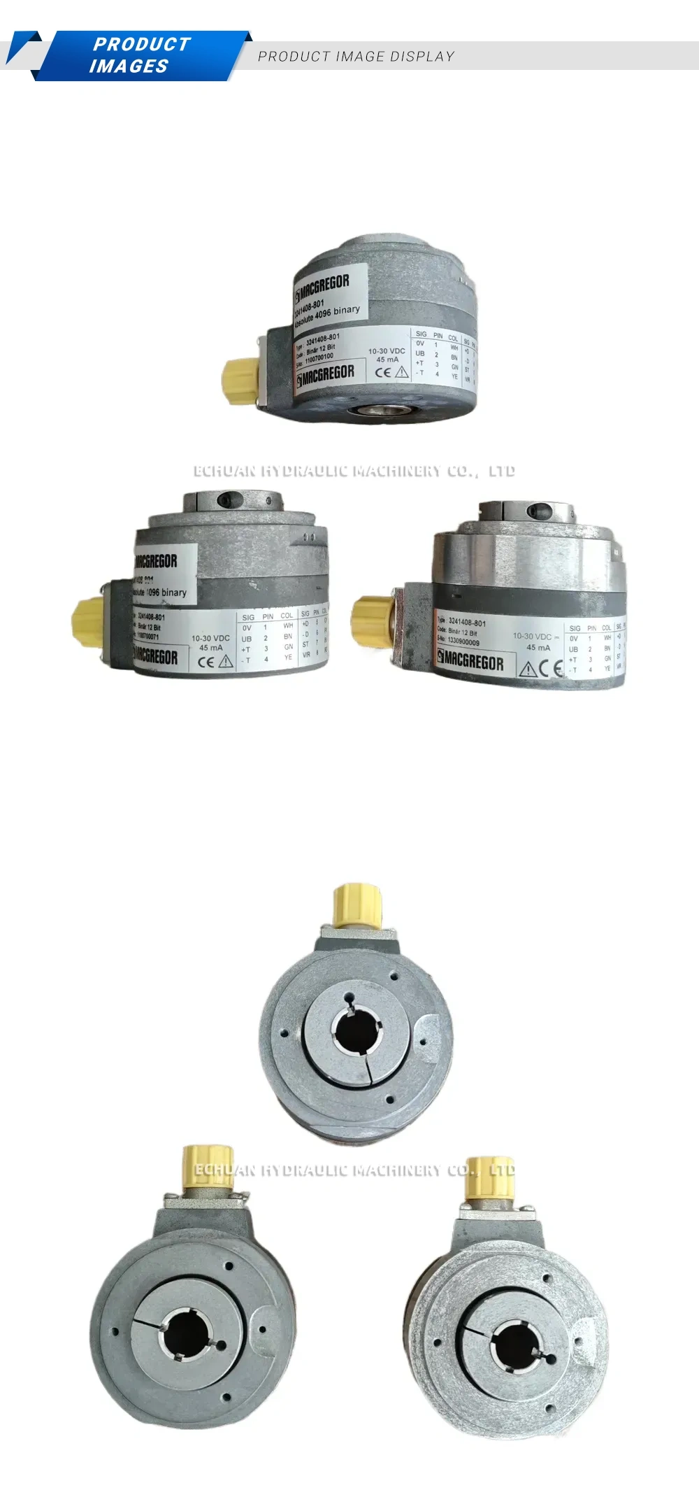MACGREGOR 3241408-801 Absolute Rotary Encoder Description