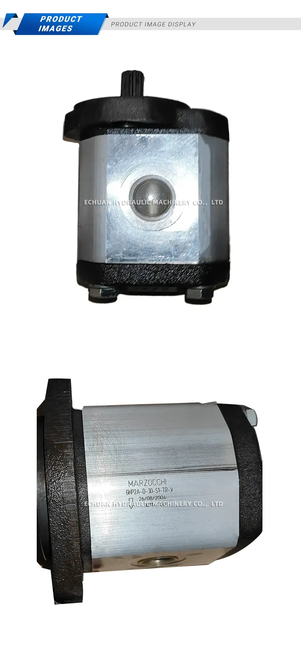 MARZOCCHI GHP2A-D-30-S1-TR-V Hydraulic Gear Pump Description