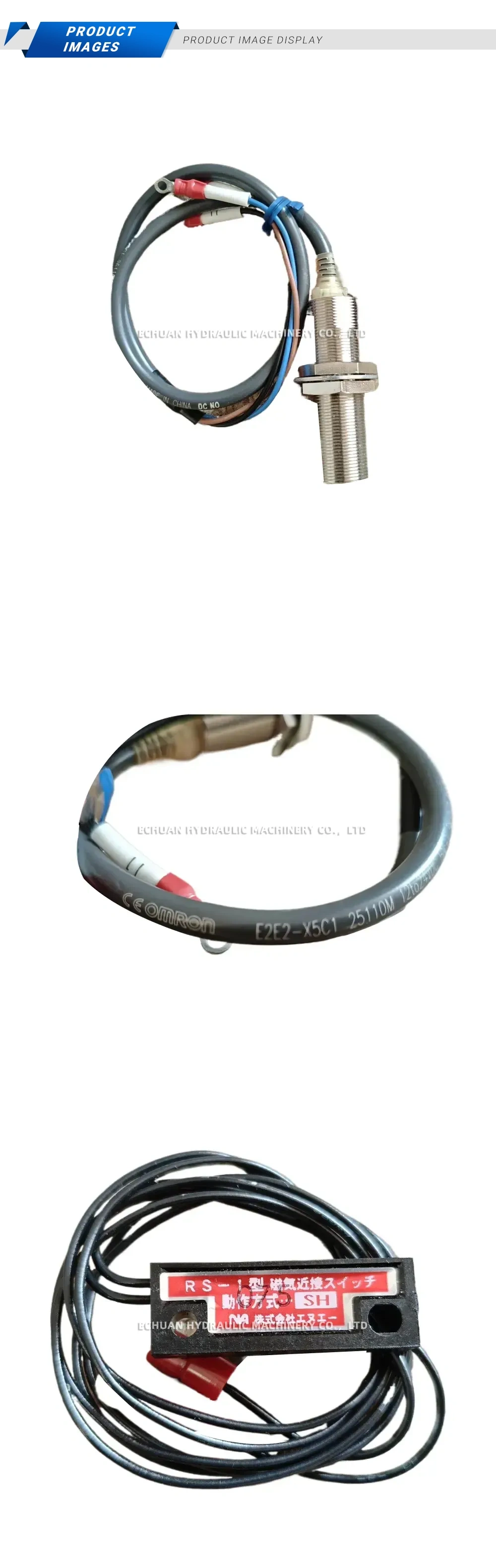 NA / OMRON RS-1 / E2E2-X5C1 Proximity Switch / Speed Sensor Set Description