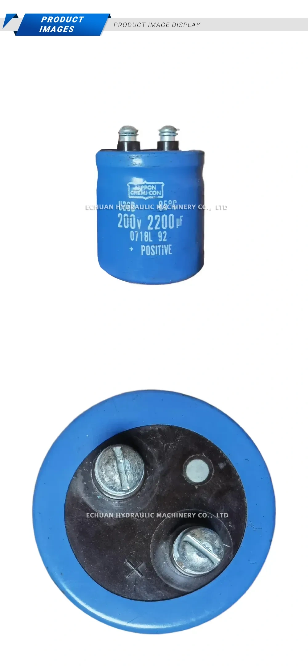 Nippon Chemi-Con U36D Aluminum Electrolytic Capacitor Description