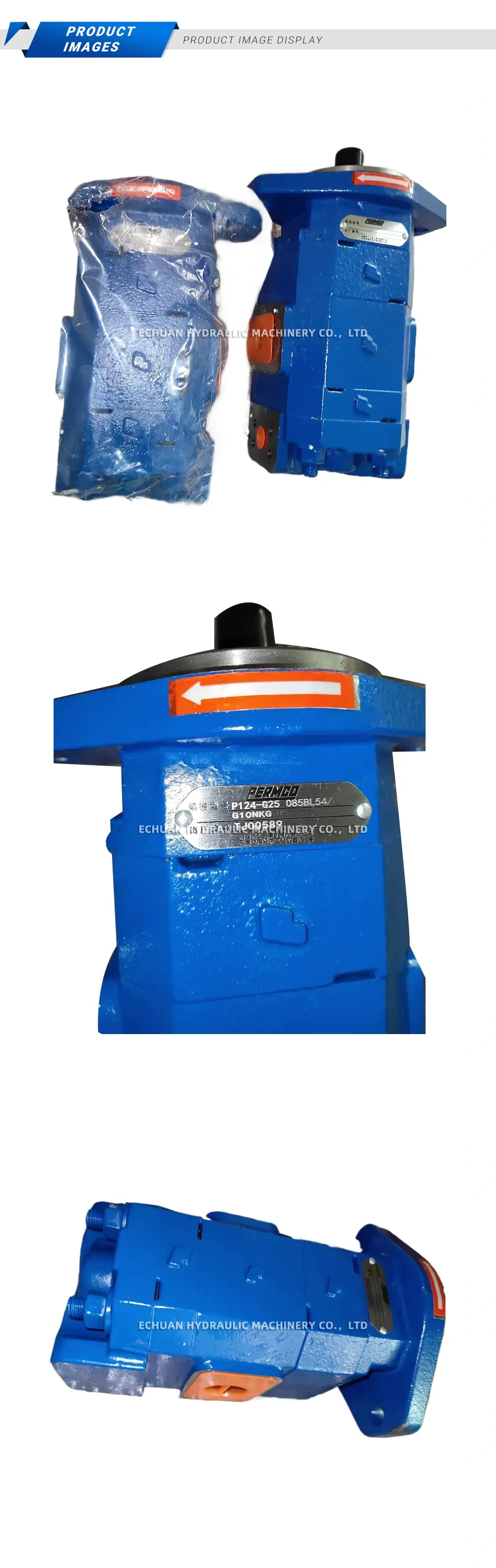 PERMCO P124-G25 085BL54/G10NKG Hydraulic Gear Pump Description