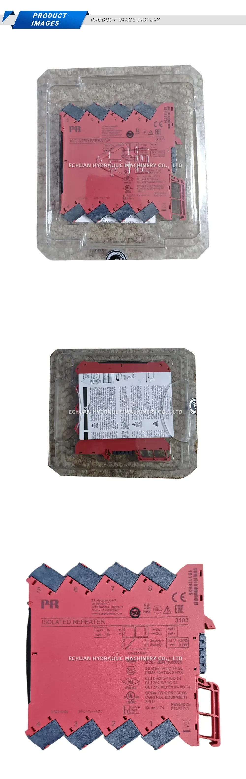 PR electronics 3103 Isolated Repeater (Signal Isolator/Conditioner) Description