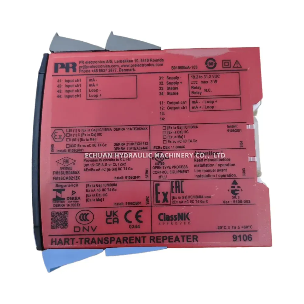 PR electronics 9106 (9106BxA-103) HART-Transparent Repeater (Isolated Signal Repeater / Barrier)
