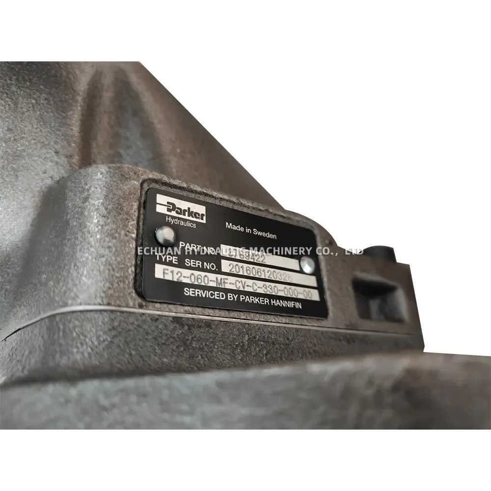 Parker F12-060-MF-CV-C-330-000-00 Axial Piston Hydraulic Motor