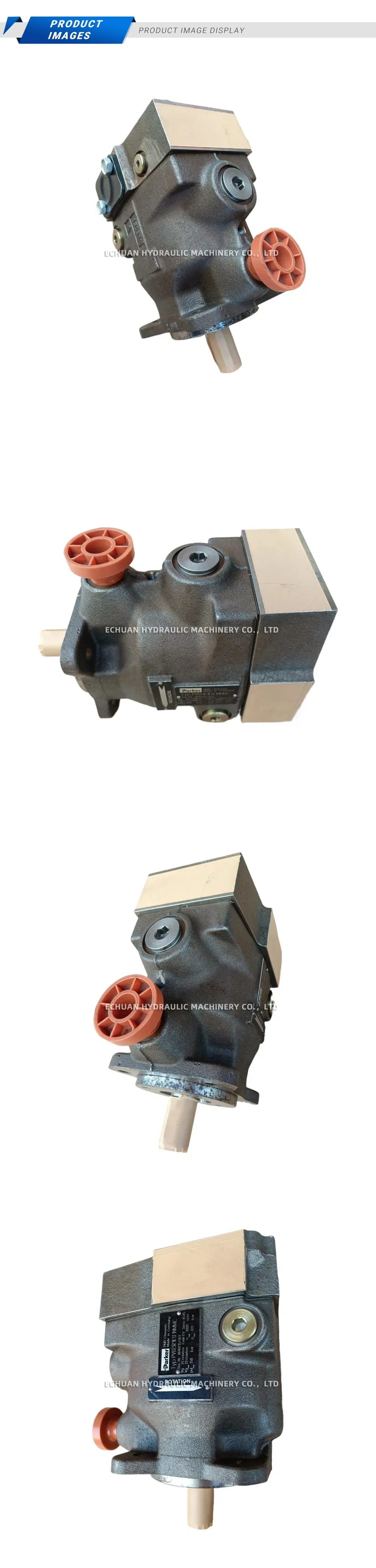 Parker PV023R1K1T1NMMC Hydraulic Axial Piston Pump Description