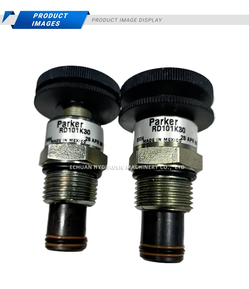 Parker RD101K30 Hydraulic Cartridge Relief Valve Description