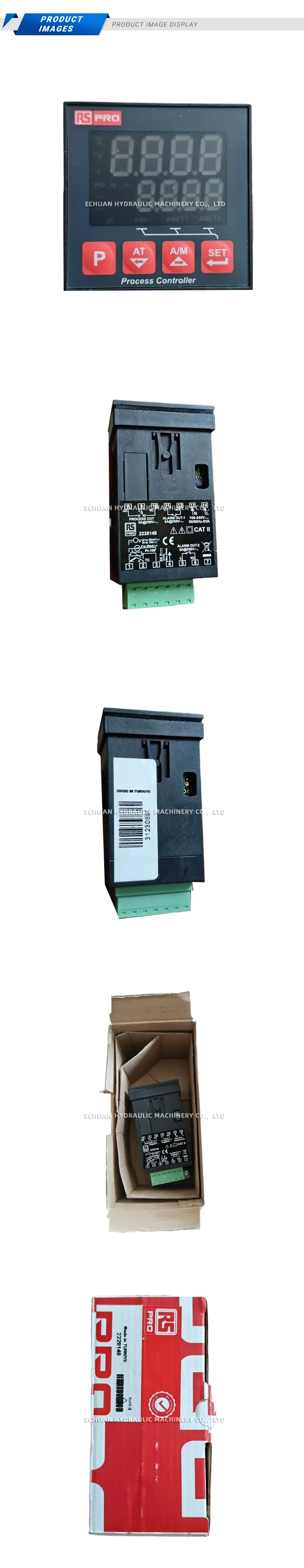 RS PRO 2228148 Process Controller (Temperature Controller) Description