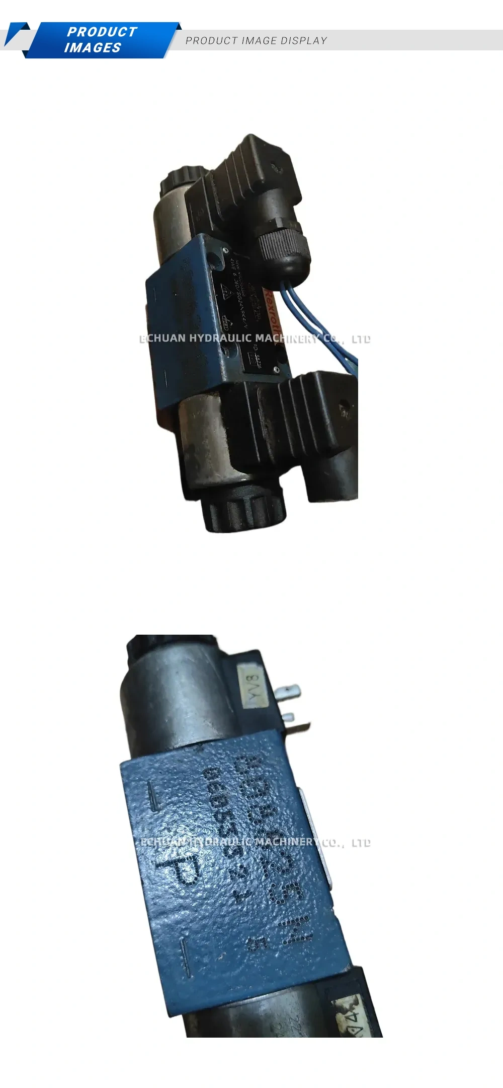 Rexroth 4WE 6 J60/SG24N9K4/V Hydraulic Solenoid Directional Control Valve Description