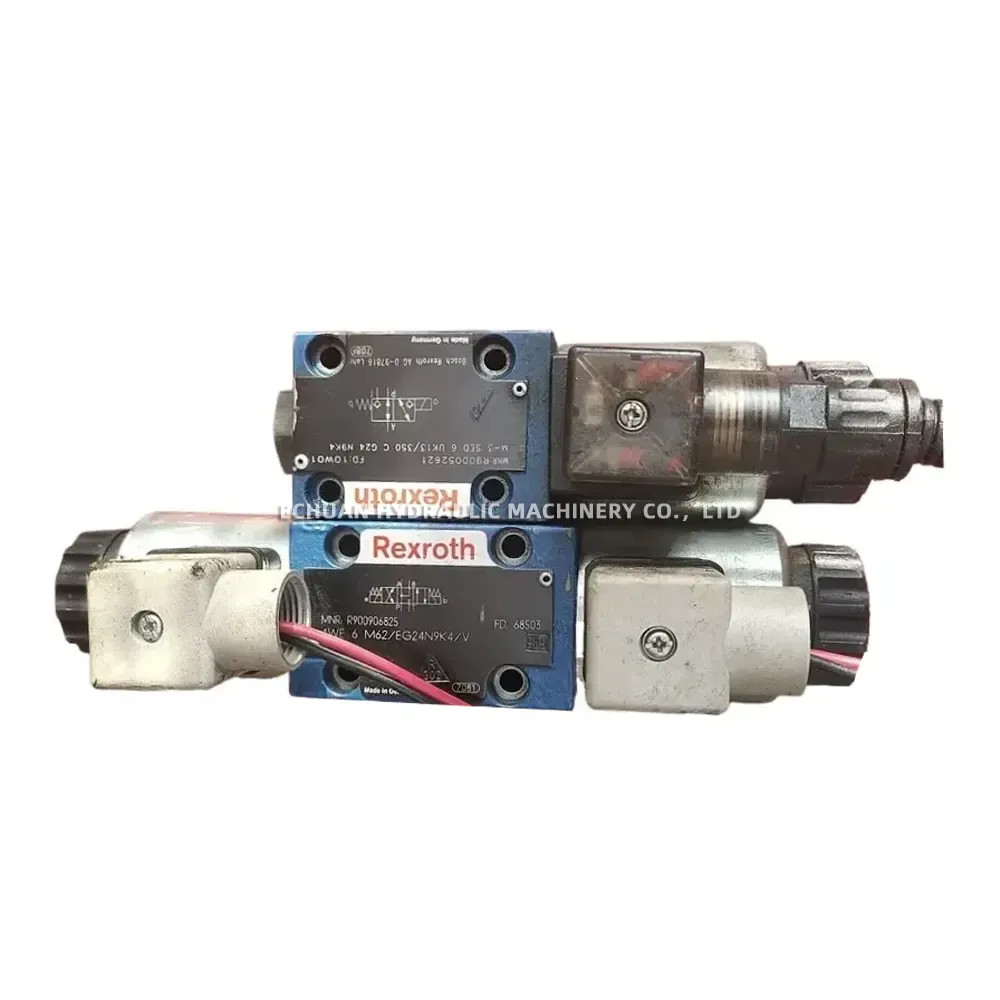 Rexroth 4WE 6 M62/EG24N9K4/V; M-3 SED 6 UK13/350 C G24 N9K4 Hydraulic Solenoid Directional Valve