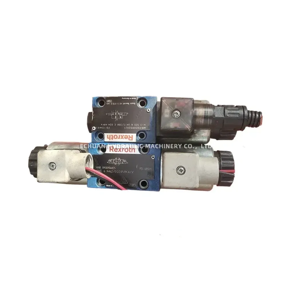 Rexroth 4WE 6 M62/EG24N9K4/V; M-3 SED 6 UK13/350 C G24 N9K4 Hydraulic Solenoid Directional Valve