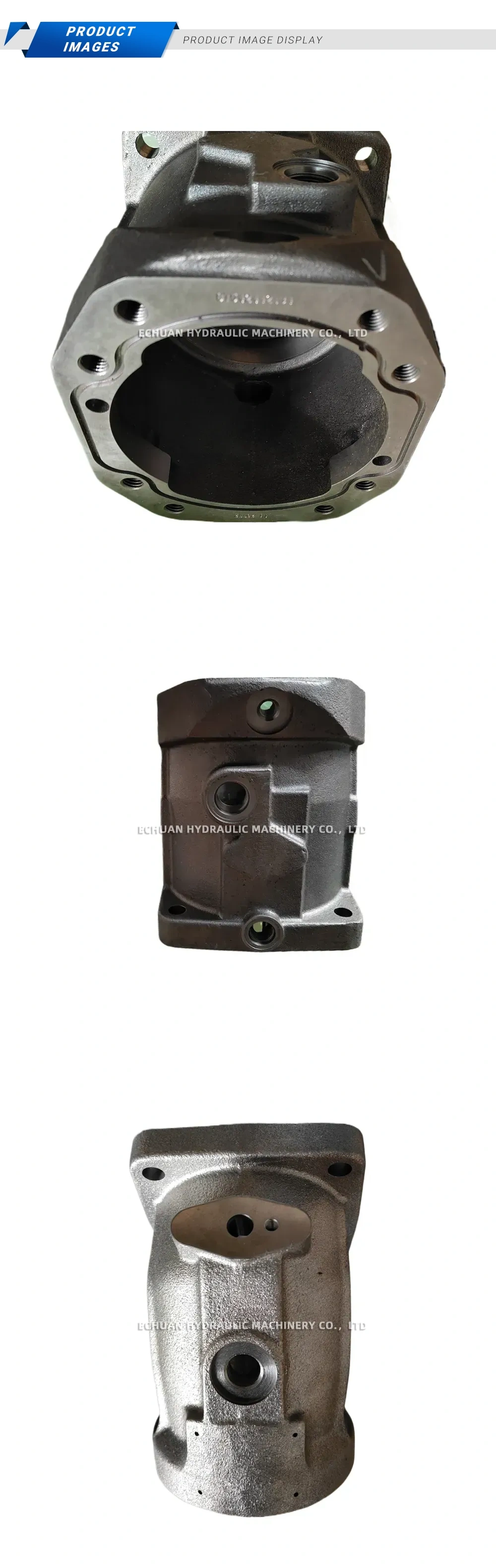 Rexroth 9424680 Hydraulic Pump Housing Rear Cover Assembly Description