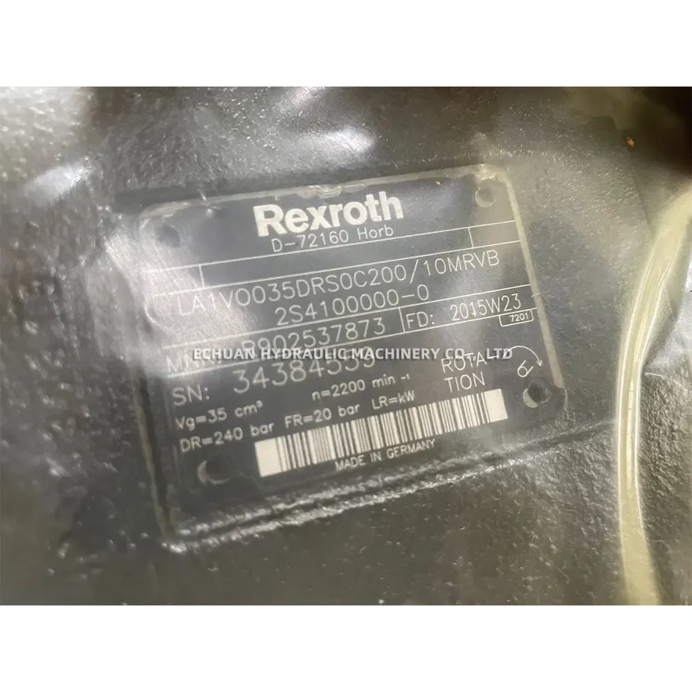 Rexroth A1VO035DRS0C200/10MRVB2S4100000-0 Axial Piston Variable Hydraulic Pump