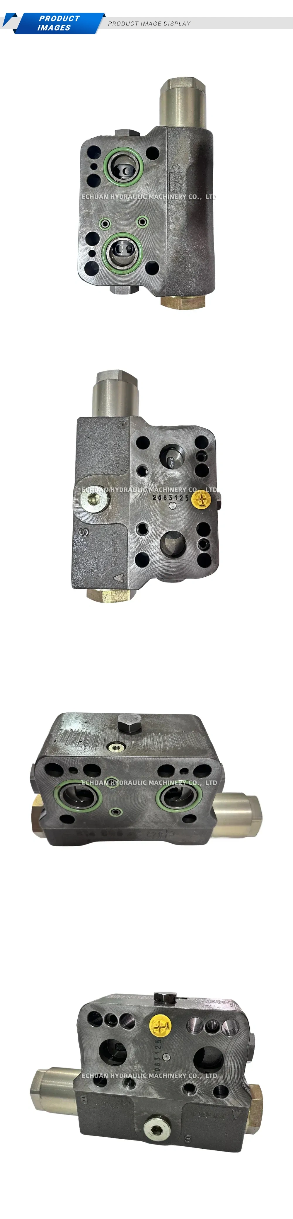 Rexroth BVD20 Hydraulic Counterbalance Valve Block Description