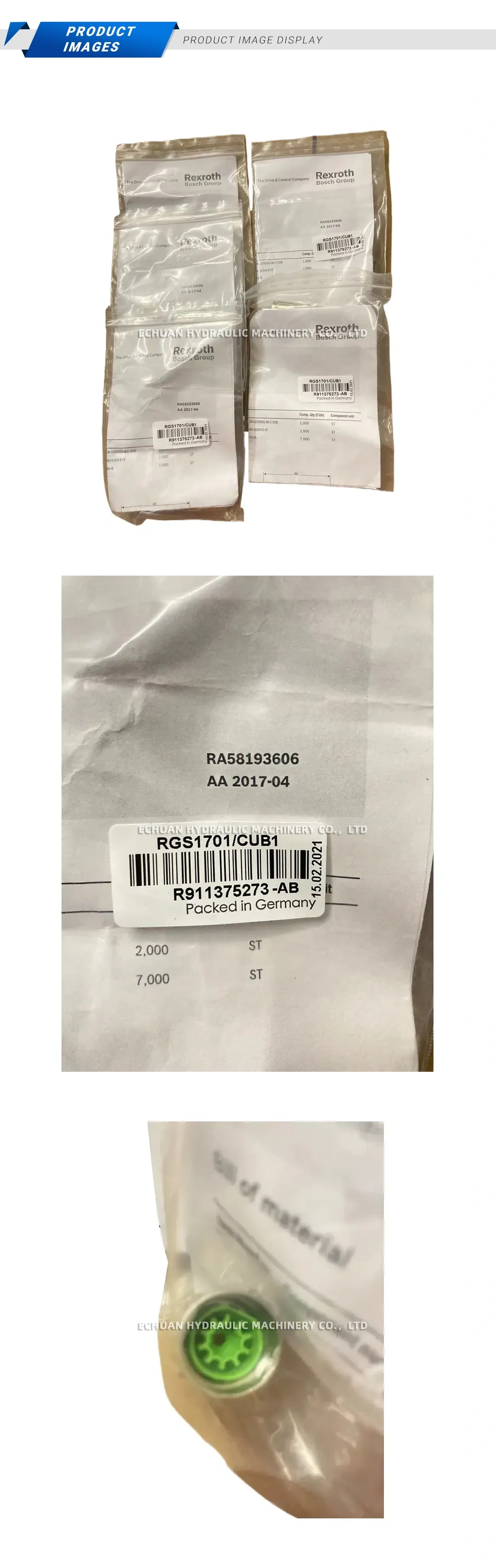 Rexroth RGS1701/CUB1 (R911375273-AB) Servo Connector Plug (Connector Kit) Description