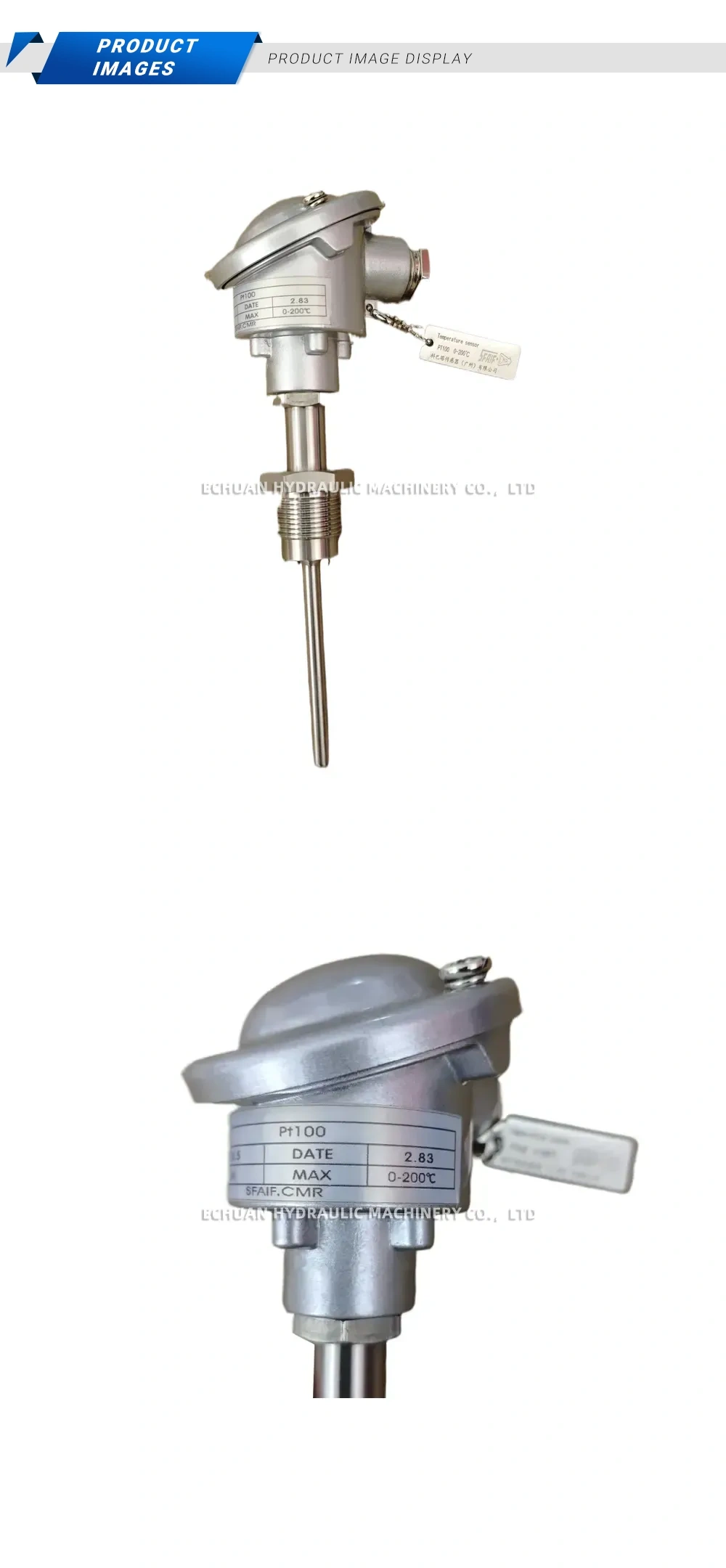 Tdlmp Sensor SFAIF PT100 RTD Temperature Sensor - Echuan Hydraulic