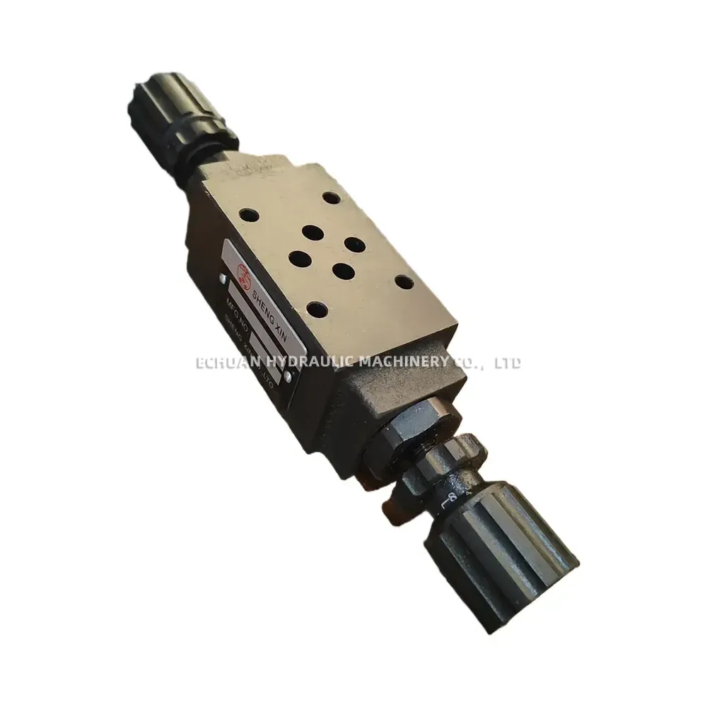 SHENG XIN MTCV-02W-Y Hydraulic Modular Throttle Valve (Stacked-type Bidirectional Throttle Valve)