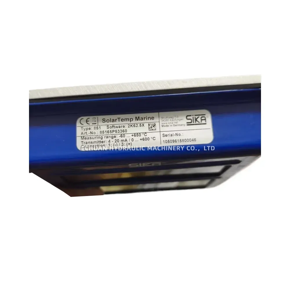 SIKA SolarTemp Marine Type 851 (Art.-No. 85165P53360) Temperature Transmitter with Pt100 Temperature Sensor and Cable Set (Marine Exhaust Gas Temperature Monitoring)