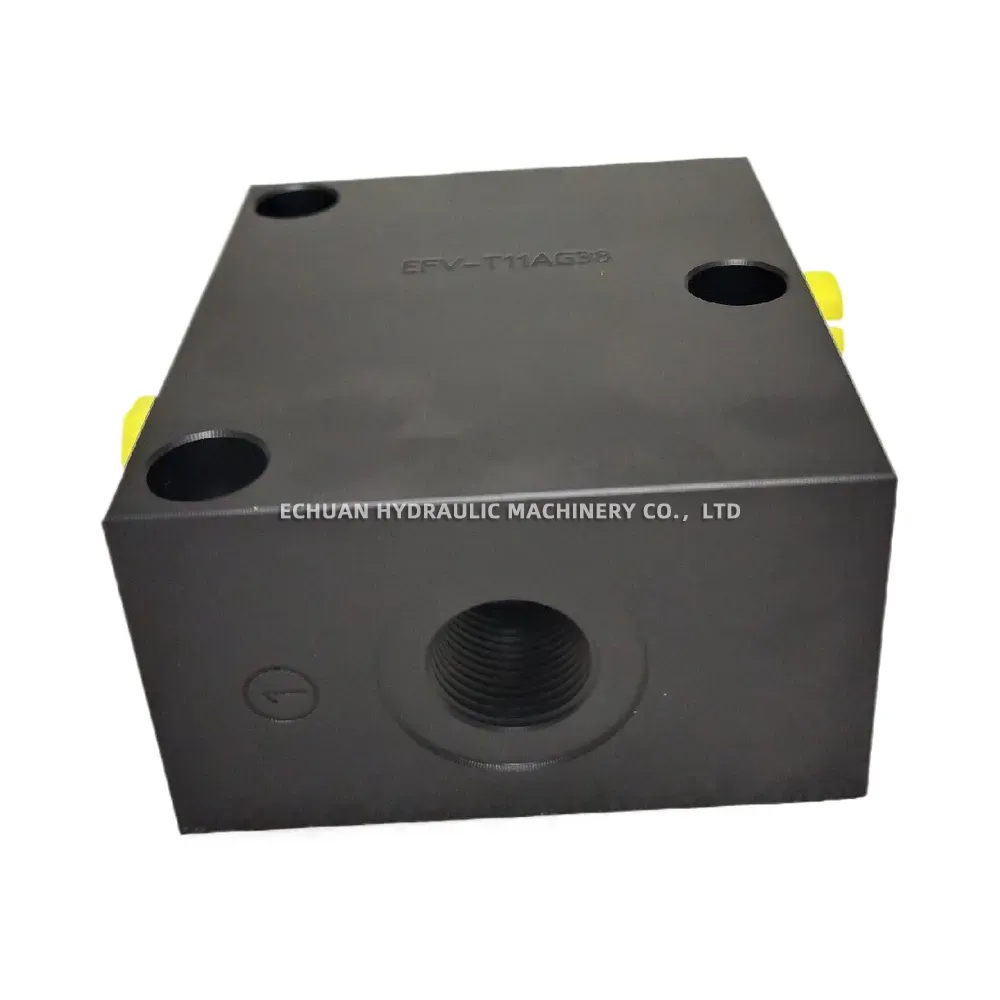 SUN PBDB-LQN / EFV-T11AG38 Hydraulic Pilot-operated Pressure Reducing Valve Manifold Assembly