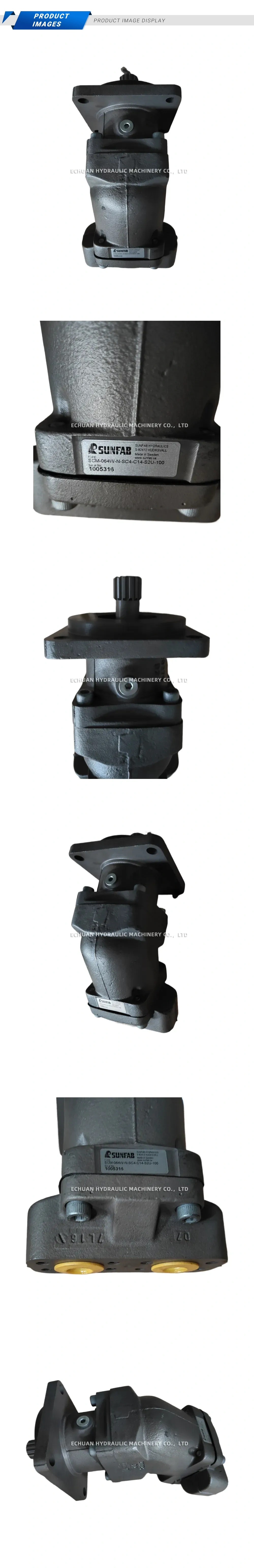 SUNFAB SCM-064W-N-SC4-C14-S2U-100 Hydraulic Piston Motor Description