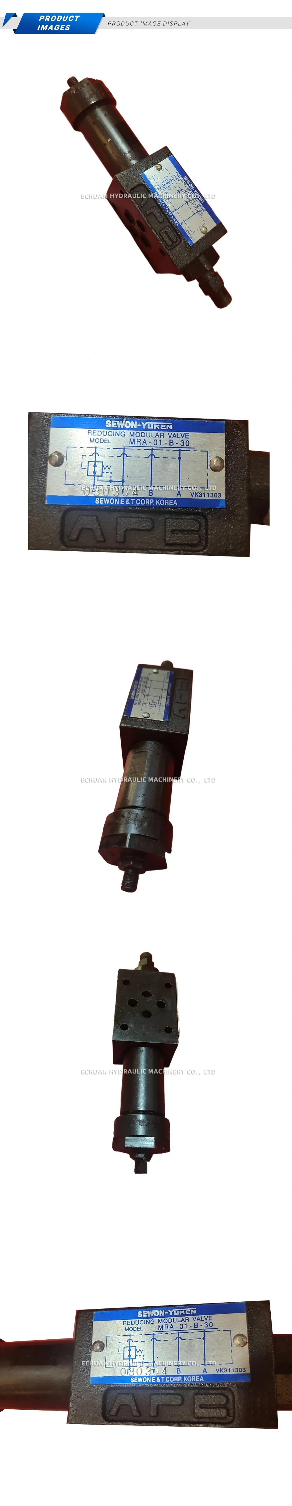Sewon-Yuken MRA-01-B-30 Modular Reducing Valve Description