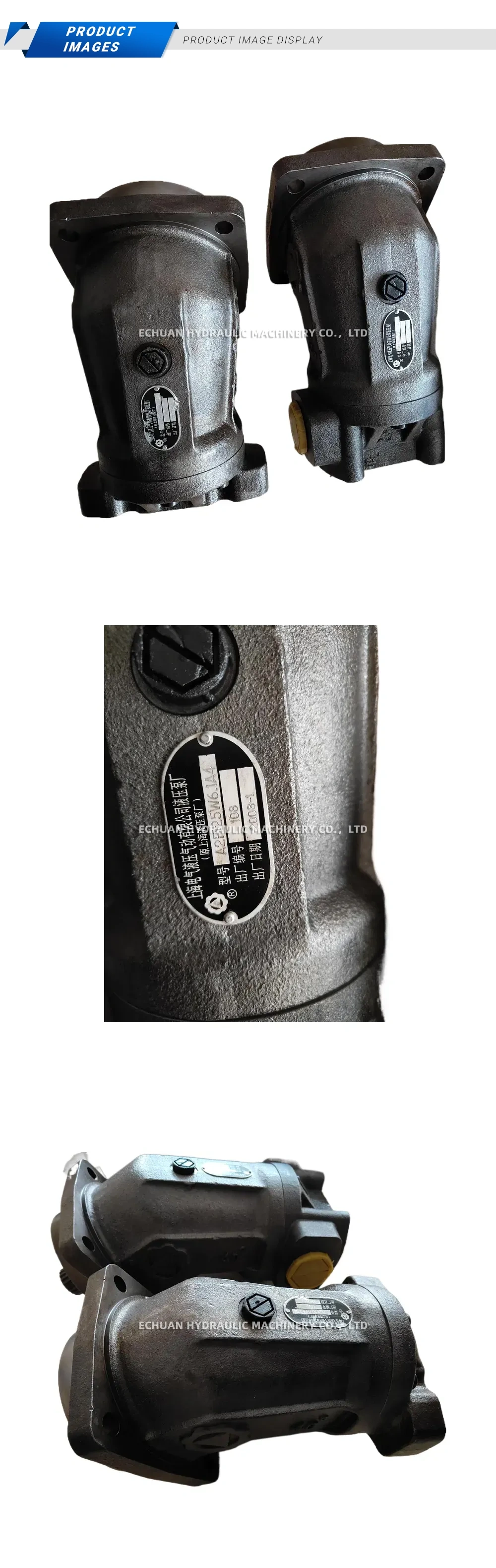 Shanghai Electric A2F125W6.1A4 Axial Piston Hydraulic Motor Description