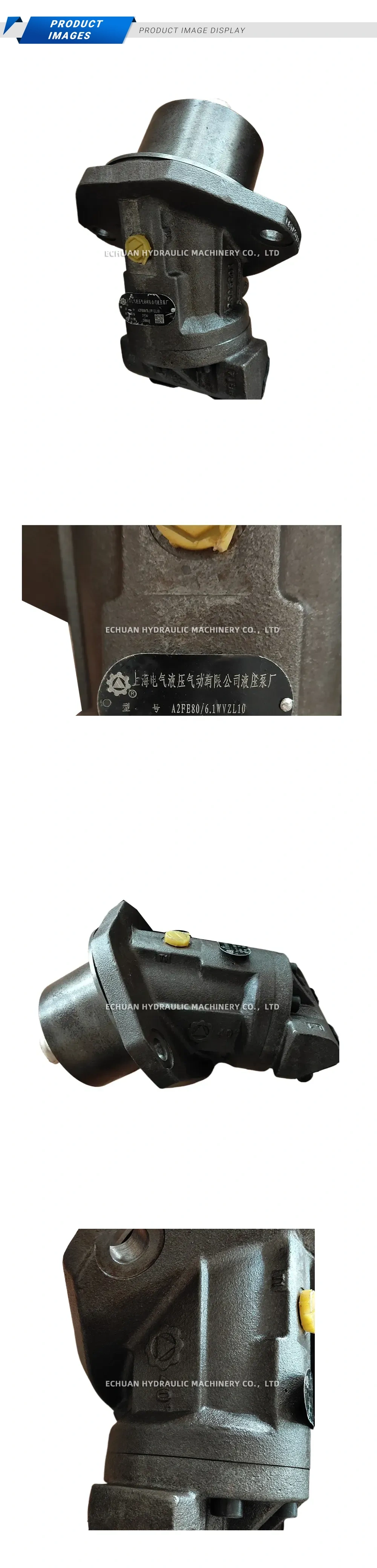 Shanghai Electric A2FE80/6.1WVZL10 Axial Piston Hydraulic Motor Description