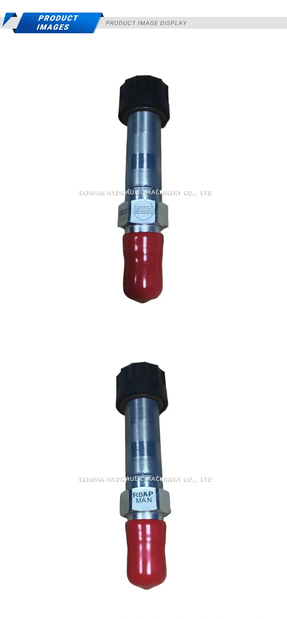 Sun Hydraulics RBAP-MAN Proportional Relief Valve Cartridge Description