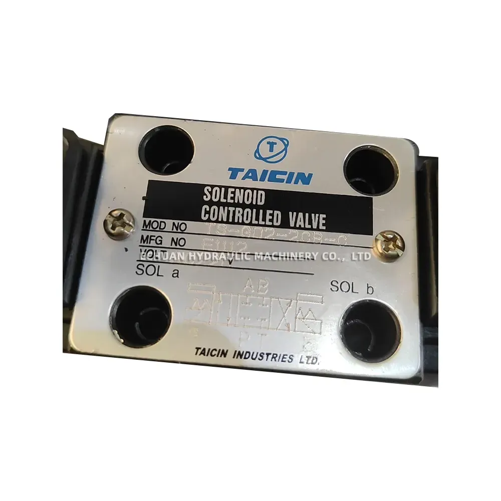 TAICIN TS-GD2-2CB-C Solenoid Controlled Valve (Hydraulic Solenoid Directional Valve)