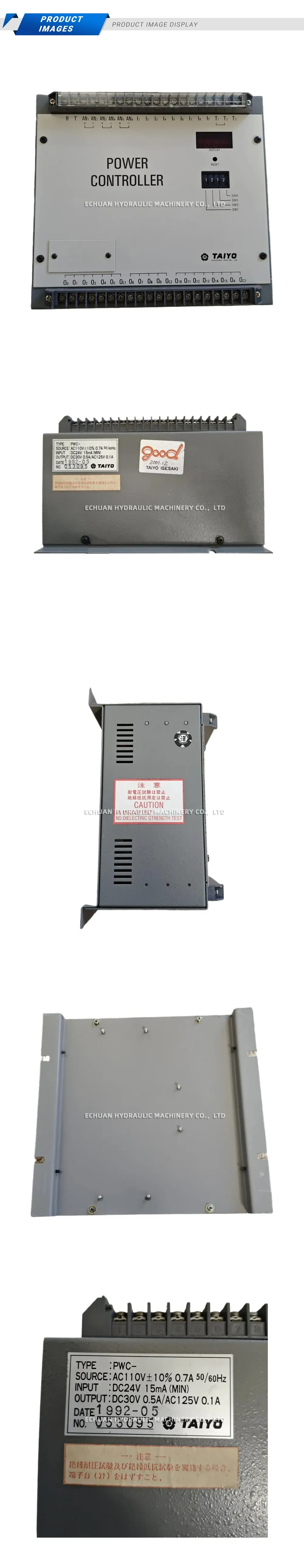 TAIYO PWC Power Controller Description