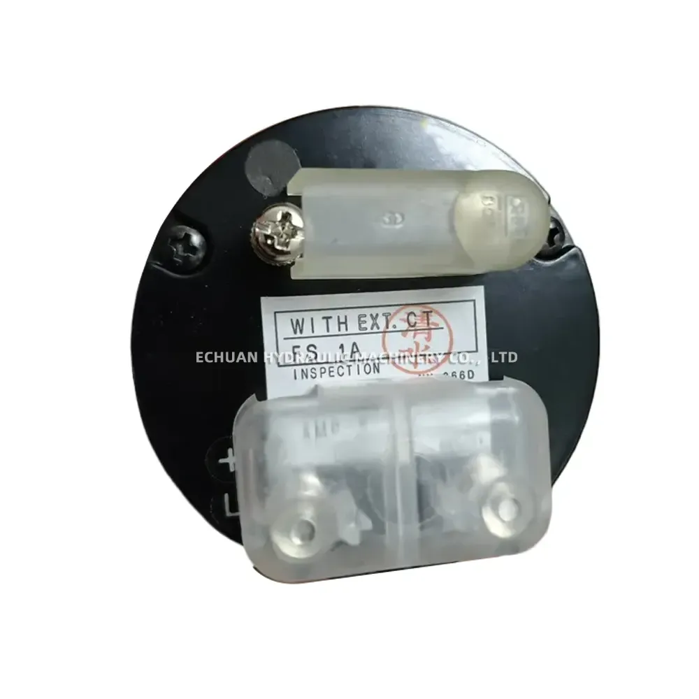 TOYO KEIKI SeVF-8NLED AC Ammeter (Analog Panel Meter)