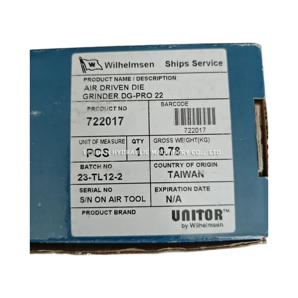UNITOR DG-PRO 22 Air Driven Die Grinder