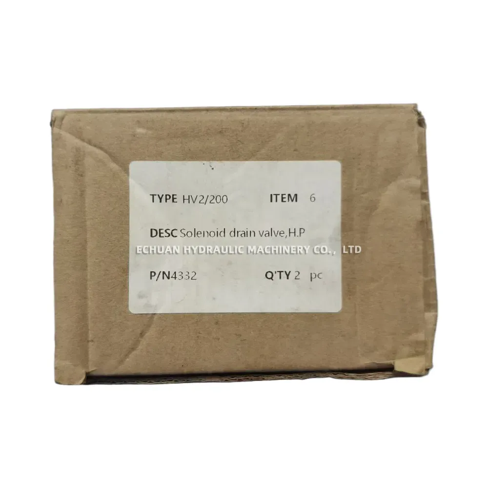 VD POWER HV2/200 (VDSH-1260220) High Pressure Solenoid Drain Valve
