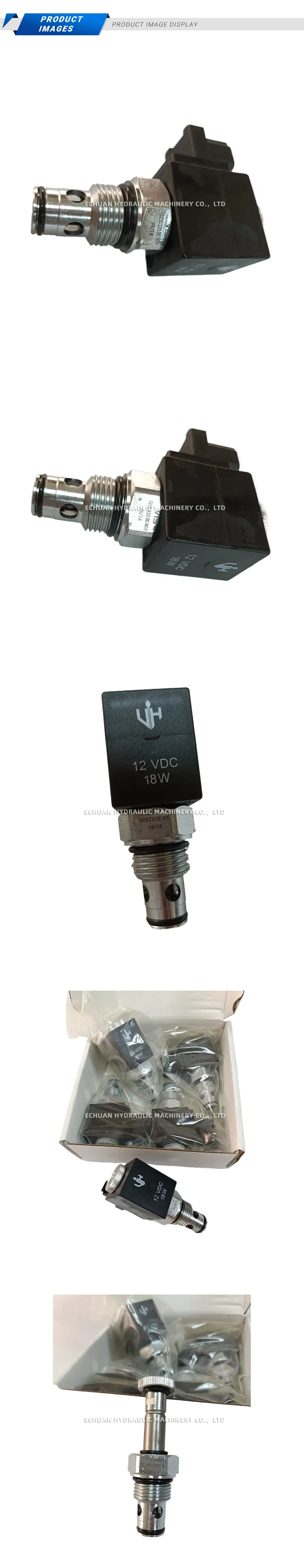 VIS SVS0.S10.00.N00 Hydraulic Solenoid Cartridge Valve Description