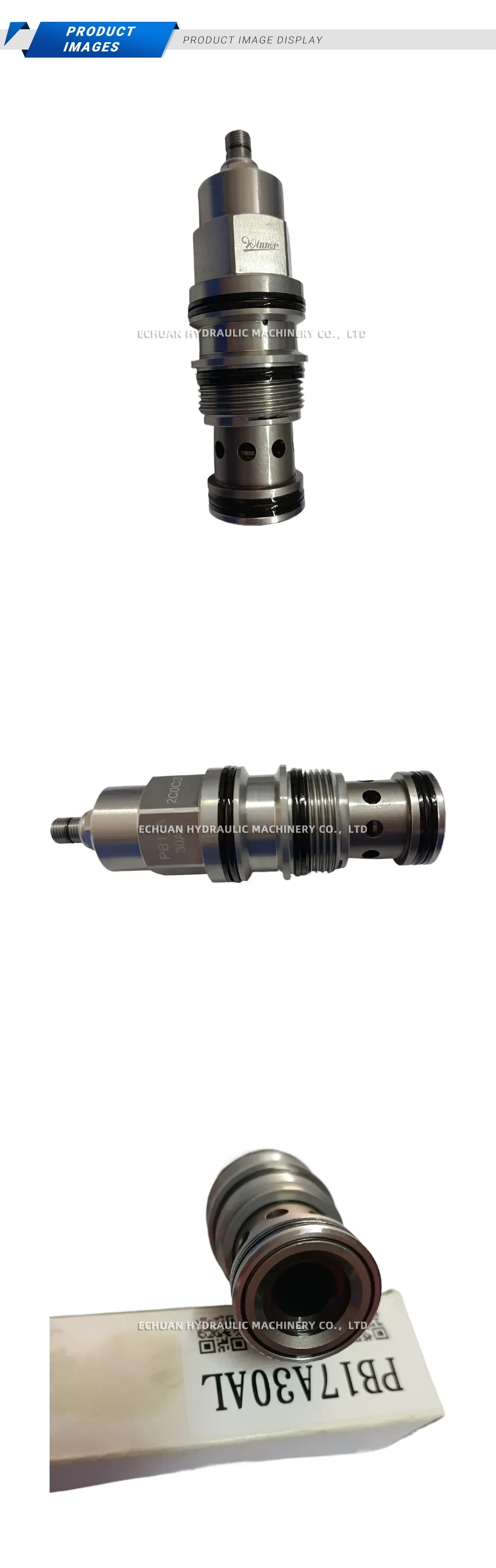 Winner PB17A30AL Hydraulic Cartridge Pressure Reducing Valve Description