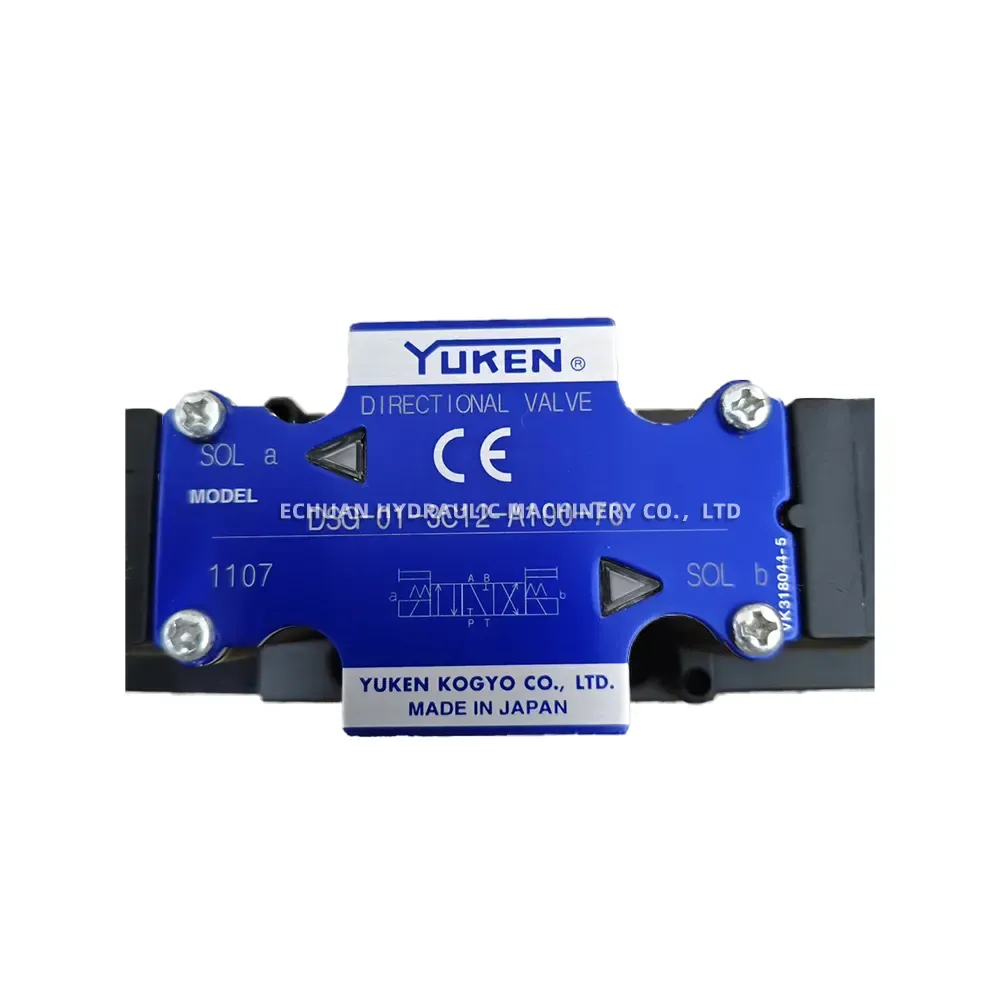 YUKEN DSG-01-3C12-A100-70 Hydraulic Solenoid Operated Directional Valve