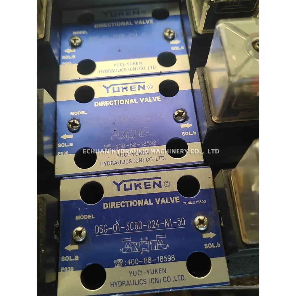 YUKEN DSG-01-3C60-D24-N1-50 Hydraulic Directional Valve (Solenoid Operated Directional Control Valve)