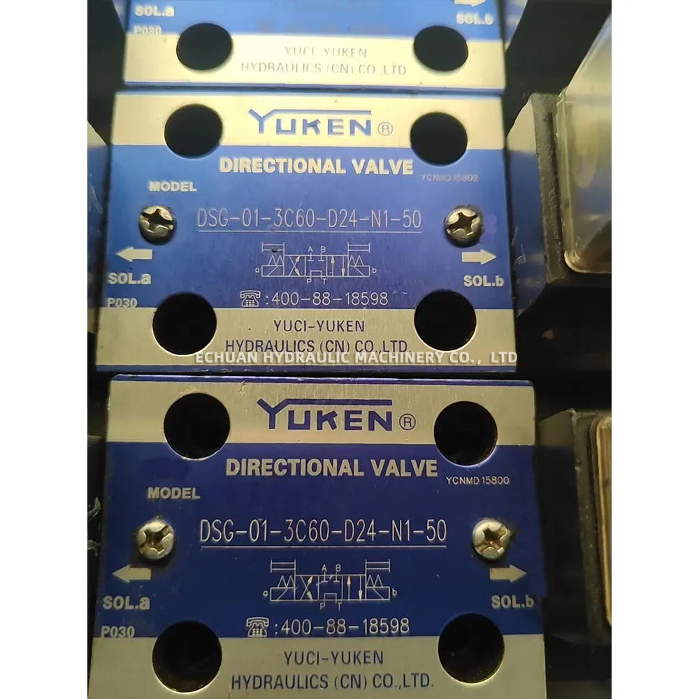 YUKEN DSG-01-3C60-D24-N1-50 Hydraulic Directional Valve (Solenoid Operated Directional Control Valve)
